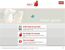 Tablet Screenshot of anifit.de